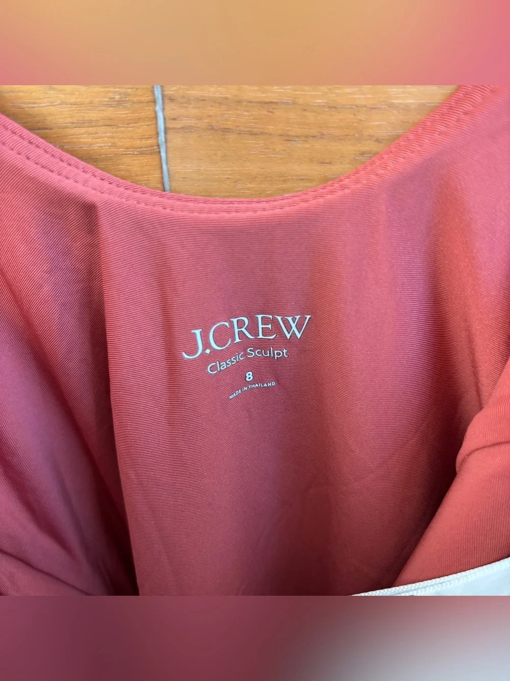 NWOT J.Crew Lana one-piece in Classic Sculpt, Size 8